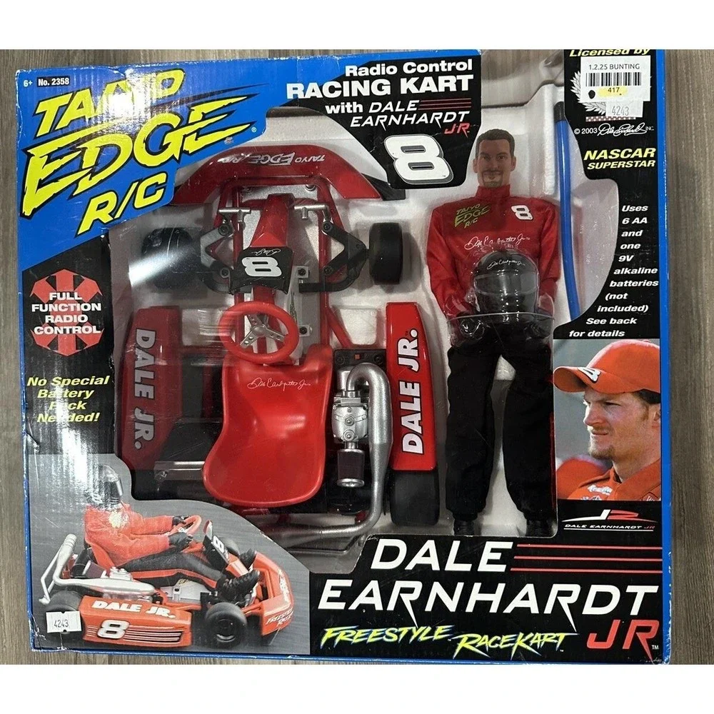 Taiyo Edge R/C Freestyle Racing Kart Dale Earnhardt Jr. Brand New Sealed